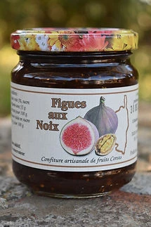 Confiture Figues aux Noix 240g
